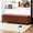 Blush, variant on Burnt orange color, multi - purpose ottoman, extra seating - A trendy addition to any room