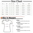 thumbnail image 2 of Patlollav Short Sleeve Shirt Women'S Comfy Round Neck Blouse Daily Solid Dressy Casual Tunic Plus Size Tee, 2 of 6