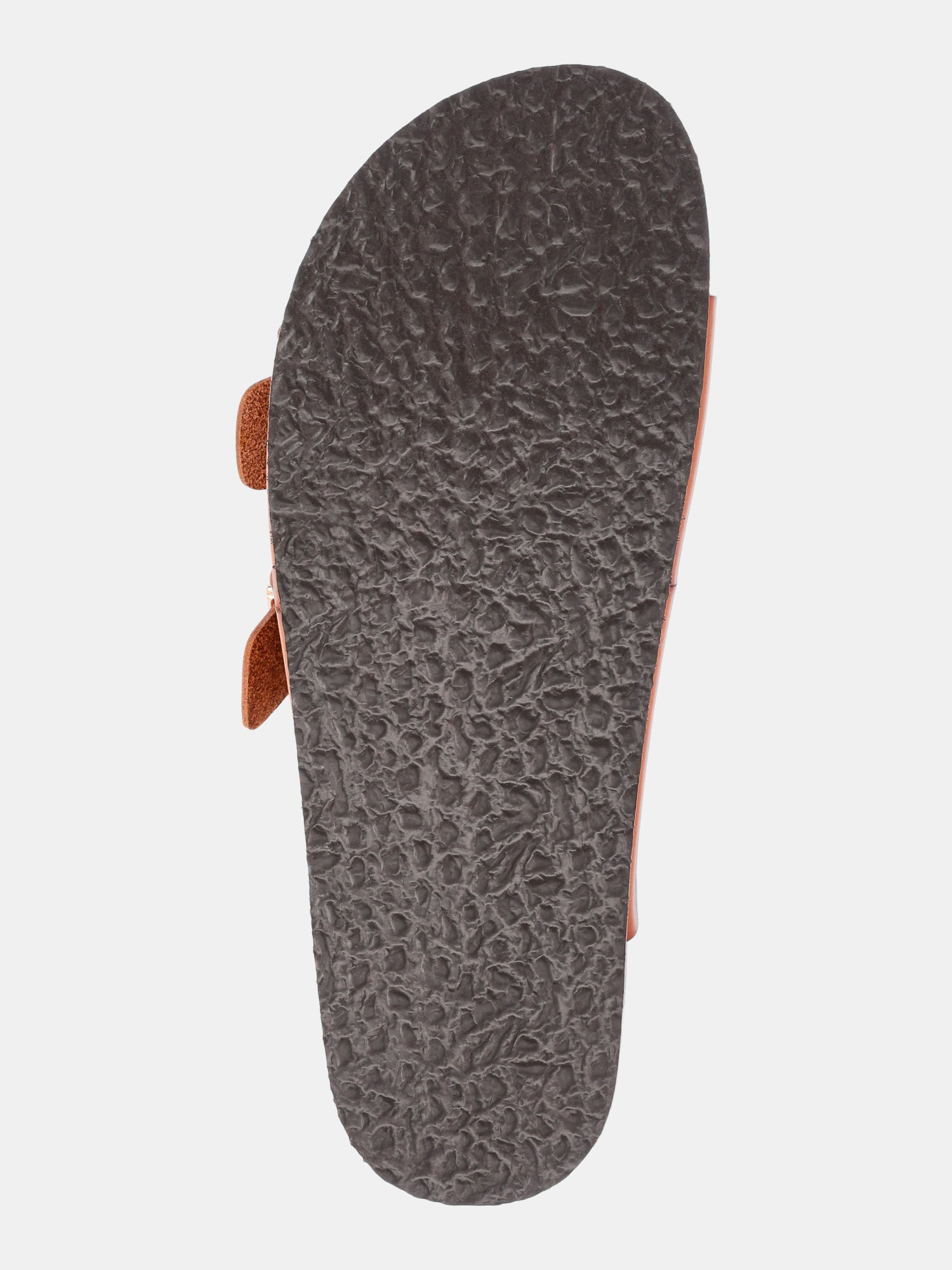 Time and Tru Women's Footbed Slide Sandals, Wide Width Available