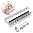 thumbnail image 4 of Guitarra Lap Slide Guitar Bass Lap Slide Bar Stick para accesorios de guitarra eléctrica Plata kusrkot Diapositiva de bajo, 4 of 8