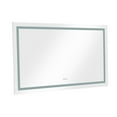 thumbnail image 5 of 72"X36" Frameless LED Bathroom Vanity Mirror - Polished Crystal Backlit Mirror with Dimmable 3-Color Lighting, Anti-Fog Function, Touch Control, 5 of 6