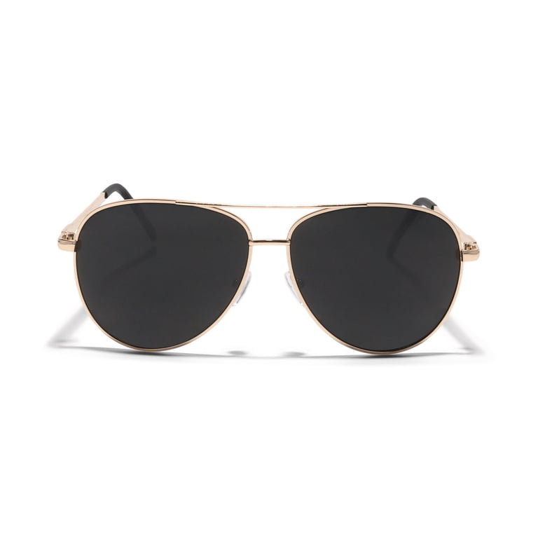 Metal Oversized Aviator Sunglasses UV400 Protection Amazon.com: Newbee Fashion - Big Oversized Aviator Fashion  main image 3