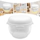 thumbnail image 2 of Colador de yogur griego de 2,2 l con malla de filtro de nailon ultrafino y placa de presión de resorte resistente, colador de suero para cocina casera, yogurtera sin necesidad de agregar aditivos ni, 2 of 8