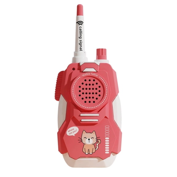 GJX Walkie Talkies Outdoor Portable Walkie Talkies for Kids Parent - Child Wireless Paging Walkie Talkie Pink