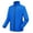 Blue, variant on Women's Lightweight Running Jacket Stand Collar Hooded Windbreaker Fuzzy Warm Outerwear for Hiking Cycling Camping