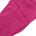 thumbnail image 5 of Oksale Tummy Control Capri Leggings for Women Plus Size Stretch High Waisted Yoga Pants Butt Lifting with Pocket Solid Color Fitness Capris Hot Pink M, 5 of 11