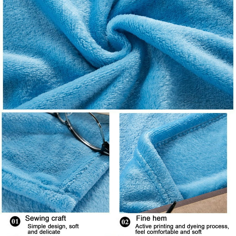 BEDELITE Fleece Throw Blanket - 50" X 60" Plush Cream Blanket, Super Soft & Lightweight For Couch, Bed, Travel