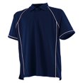 thumbnail image 1 of Finden & Hales Mens Piped Performance Polo Shirt, 1 of 1