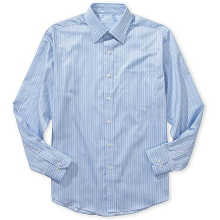 George - Big Men's Stripe Premium Dress Shirt