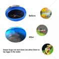 thumbnail image 6 of 3 Pcs Rain Barrel Mesh Cover Rain Barrel Netting Screen Tank Protector with Drawstring for Outdoor Gardenn, 6 of 8