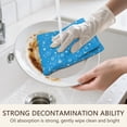 thumbnail image 5 of 2 Pcs Funny Kitchen Towels,Blue Christmas Snowflake Pattern Microfiber Dish Towels,Kitchen Tea Towels,Kitchen Towel Set (18" X 26"), 5 of 7