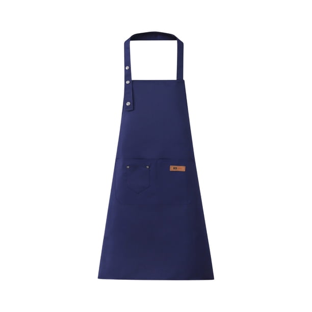 Yhmxh Utensilios de cocina Delantal largo de algodón, impermeable, resistente al aceite, para cocina, repostería, limpieza, con tirantes ajustables, unisex para adultos. Muebles para cocina