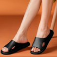 thumbnail image 3 of Zapatillas de verano de moda Shower Sandal House Floor Negro Zulema Zapatillas de estar por casa, 3 of 8