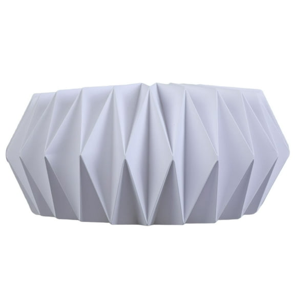 RUISINERY Lamp Shades Flexagon Lampshades Paper Texture Soft Lighting Decors Elegant Lighting Accessories Suitable for Bedroom