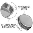 thumbnail image 3 of Shisuyan Plat de Service en Acier Inoxydable 1Pcs 12.6X10.6X1.6In, 3 of 9