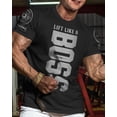 thumbnail image 2 of Gymish Lift Like a Boss Workout Shirts for Men, Gym Workout T-Shirt, 2 of 6