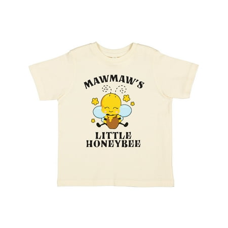 

Inktastic Cute Bee Mawmaw s Little Honeybee with Stars Gift Toddler Boy or Toddler Girl T-Shirt