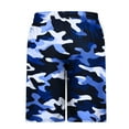thumbnail image 4 of Runfenguu Bike Shorts, Mens Cargo Shorts Men Fashion Printed Elastic Waistband Drawstring Pocket Beach Pants Men Basketball Shorts, 4 of 5
