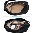 thumbnail image 3 of Bolsos tipo hobo para mujer, estilo retro, de piel vegana, tipo sobre, tipo sobre, para el hombro, 3 of 6
