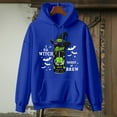 thumbnail image 5 of LUOGENLI Chandails à Capuchon pour Hommes, Chandail à Enfiler 4Xlt, Chandail à Capuchon Graphique d'Halloween, Chandail Molletonné à Enfiler à Manches Longues, Veste Décontractée avec Imprimé pour l'Automne et l'Hiver, Tenue Confortable, Noir, Chandails à Capuchon pour Hommes, Bleu1, Taille TG, 5 of 5