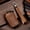 Brown, variant on Leather Smart Car Key Cover Case Fob Holder For Toyota 4 Runner Tundra Tacoma
