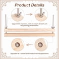 thumbnail image 2 of Osfvolr Wooden Bookbinding Pressure Convenient Multifunctional Bookbinding Machine for Desktop  School Cardboard, 2 of 7