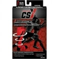 thumbnail image 5 of CSX X200 15-20 mm High Athletic Compression Sock, Black & Red - Extra Small, 5 of 5