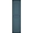 thumbnail image 5 of 14 3/4"W x 31"H EverColor Raised Panel Exterior Vinyl Shutters, w/Installation Shutter-Lok's & Matching Screws (Per Pair), Midnight Blue, 5 of 9