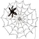 thumbnail image 2 of Luz decorativa de telaraña JanHm con araña negra luces LED amarillas operadas por USB, 2 of 4