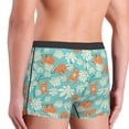 thumbnail image 5 of Balery Cute Sloth on Floral Tree Men's Boxer Briefs, Soft and Breathable Cotton Underwear with nylon Waistband-Medium, 5 of 9