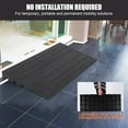 thumbnail image 4 of Mescukay 4" Rise Rubber Threshold Ramp Doorway Wheelchair Ramp, Mobility Scooters Home Doorways Driveways Power Chairs with 3 Channels Cord Cover, 2500LBS Driveway Curb Ramps Handicap, 4 of 9