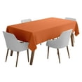 thumbnail image 1 of Vargottam Indoor/Outdoor Tablecloth 58 x 120" Inch Rectangular Tablecloth Waterproof Patio Table Cloths, Spring/Summer Table Covers for Backyard Circular Table/BBQs/Picnic - Coral Orange, 1 of 1