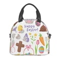 thumbnail image 3 of Hirioo Happy Easter1 for Crossbody Lunch Box for Women Men with Adjustable Shoulder Strap for School, Work and Travel, 3 of 9
