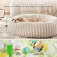 thumbnail image 2 of Cama para mascotas MIXJOY de 58 x 58 x 20 cm, lavable, rosquilla para perros pequeños, 2 of 7