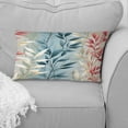thumbnail image 4 of Designart "Jungle Harmony with Botanical Ferns" Botanical Printed Throw Pillow, 4 of 5
