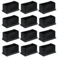 thumbnail image 1 of Cubiertas para patas de muebles Geesatis 5 x 2,5 cm de goma, 12 piezas, 1 of 9