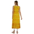 thumbnail image 4 of Phagun Indo Western Printed Flared Kurti For Womens Sleeveless Indian Traditional Wear, 4 of 7