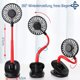 thumbnail image 2 of Clip Fan Recargable con batería Clip en Mini ventilador de escritorio para cochecitos de bebé, hogar, oficina, dormitorio, Vhermosa, 2 of 7