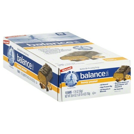 US Nutrition Balance Bar Energy Bar, 15 ea