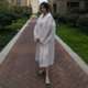thumbnail image 1 of Chubasquero no desechable EVA engrosado viaje ligero unido adulto poncho de lluvia transparente Zefei Wu 9024735120728, 1 of 3