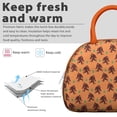 thumbnail image 3 of Reusable Bigfoot Lnsulated Lunch Bag for Women & Men - Leakproof Water-Resistant Cooler Tote, Large Capacity for Work,Travel,Picnic,Beach & Office., 3 of 4