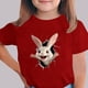 thumbnail image 2 of Manga Corta Crop Top Niños Pascua Impresa Cuello Redondo Casual Tee Unisex Chicos Niñas, Chicos Camisa de Manga Corta, 2 of 5