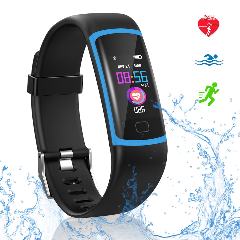 Fitness Tracker Watch Blue