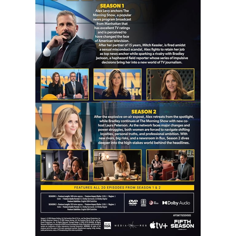Anderson, The Morning Show DVD Boxset, Seasons 1 & 2, Drama TV