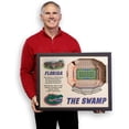 thumbnail image 4 of YouTheFan NCAA Florida Gators FB 25-Layer Stadiumview Wall Art, 4 of 5
