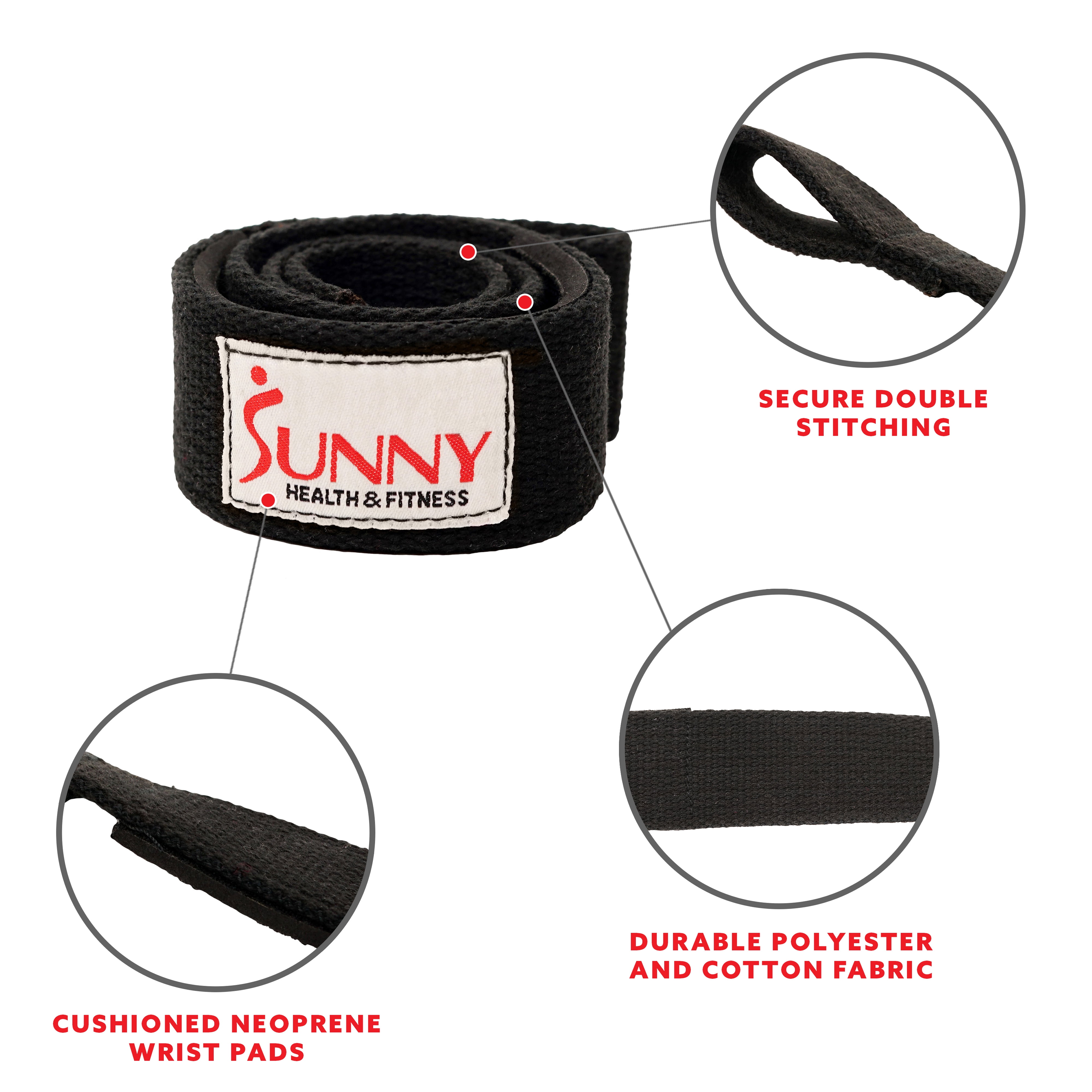 Sunny Health & Fitness Neopren Hantel Set – 2 Paar, Je 2 Pfund (ca. 0,9 Kg), Für Krafttraining & Aerobic