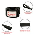 thumbnail image 4 of Sunny Health & Fitness Weight Lifting Straps with Neoprene Padding for Heavy Duty Workouts, Strength Training, NO. 086, 4 of 11