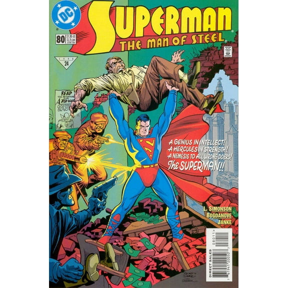 Superman: The Man of Steel #80 VF ; DC Comic Book