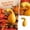 A #29, variant on StlyGar 70-Piece Artificial Fall Harvest Decor Set, Faux Pumpkins Maple Leaves Acorns Pinecones, Halloween Thanksgiving Table Decor
