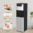 thumbnail image 7 of VECYS Self-cleaning Bottom Load 3 5 gal Water Dispenser with Pitcher, Child Safety Lock, Silver, 7 of 7